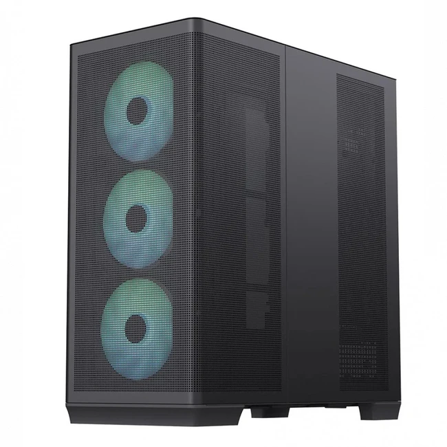 Корпус Aerocool APNX C1-R Black C1-R-BK-V1 (Mid-Tower)