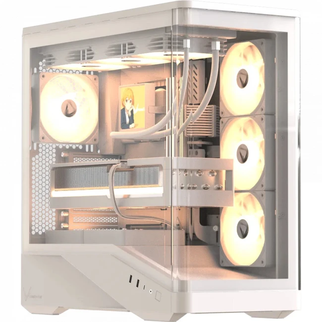 Корпус Formula Crystal U9 PA White (Mid-Tower)