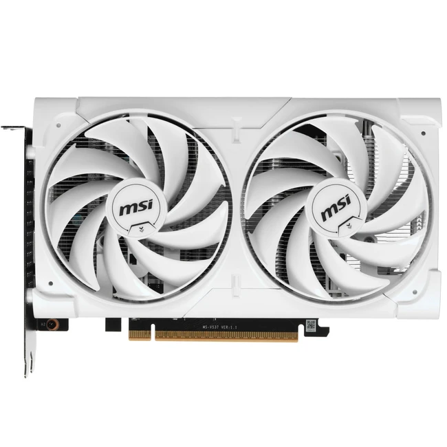 Видеокарта MSI GeForce RTX 5060 VENTUS 2X WHITE OC RTX 5060 8G VENTUS 2X OC WHITE (8 ГБ)
