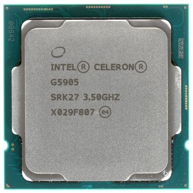 Процессор Intel Celeron G5905 OEM SRK27 (3.5 ГГц, 4 МБ, OEM)