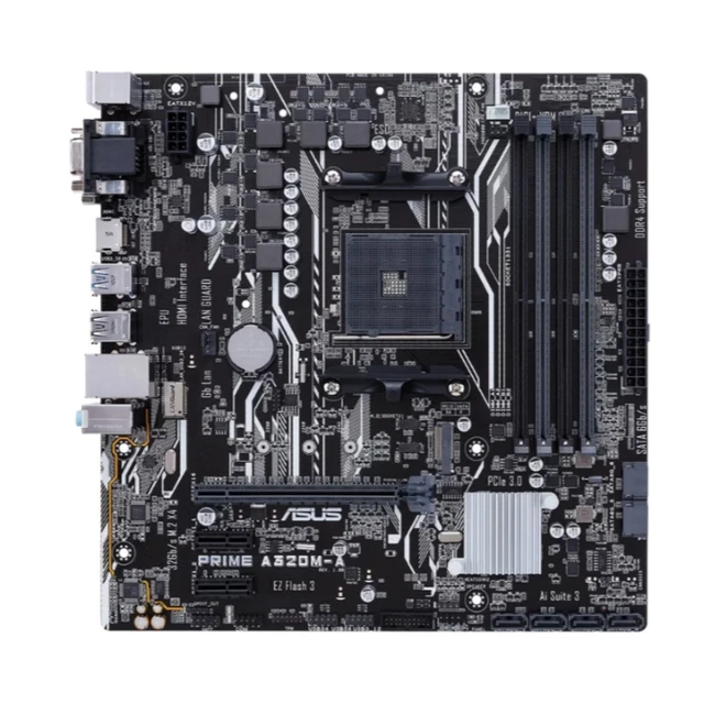 Материнская плата Asus PRIME A320M-A PRIMEA320M-A Micro-ATX, AMD AM4