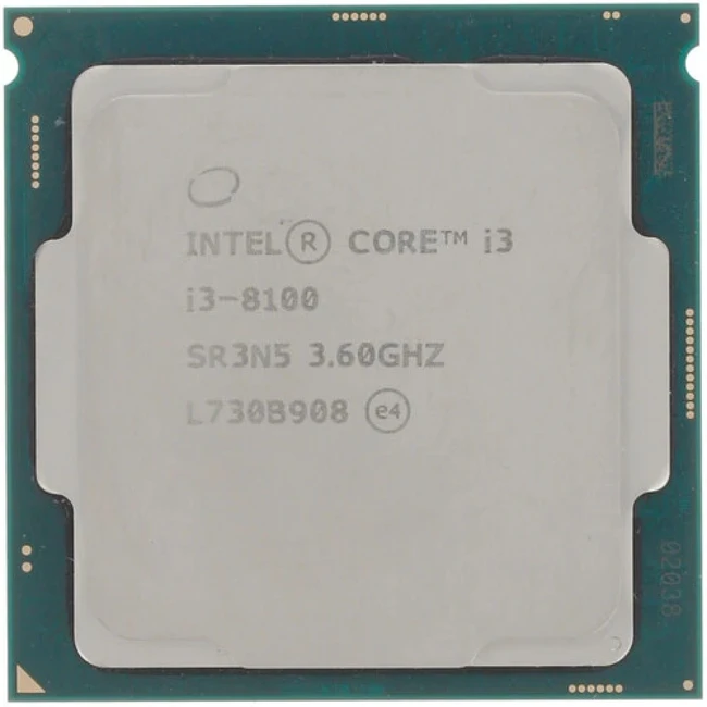Процессор Intel Core i3-8100 CM8068403377308 3.6, 6, OEM