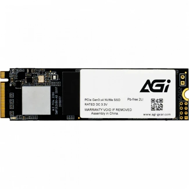 Жесткий диск ELP Imaging AGI AI298 AGI512GIMAI298-BK SSD (твердотельные), 512 ГБ, M.2, PCIe