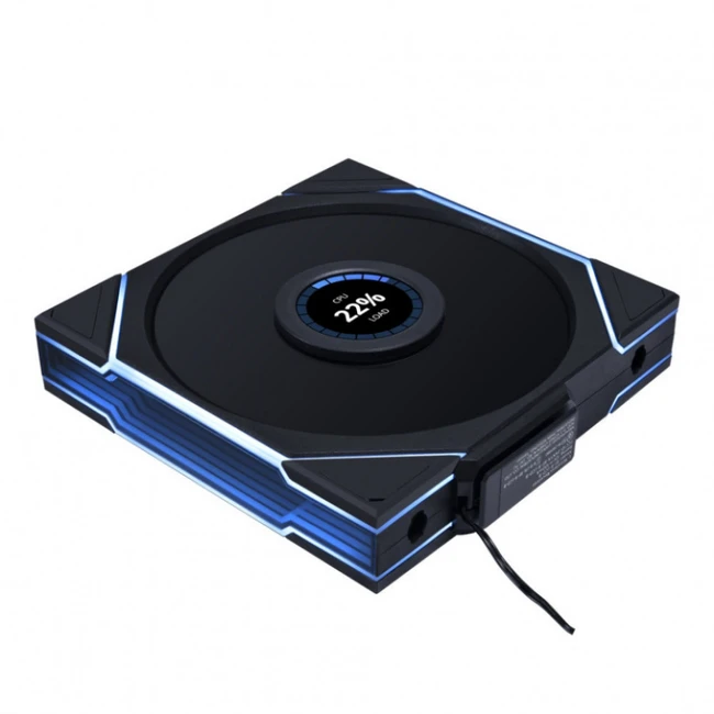 Система охлаждения Lian Li UNI FAN TL WIRELESS LCD 140 REVERSE BLADE G99.14RTLLCD1W1B.00 (Для системного блока)