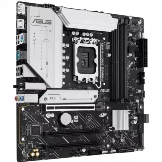 Материнская плата Asus Prime B760M-A Wifi II 90MB1NF0-M0EAY0 Micro-ATX, LGA 1700