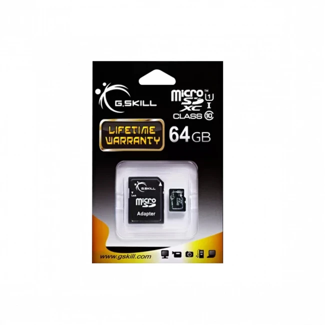 Флеш (Flash) карты G.Skill FF-TSDXC64GA-U1 (64 ГБ)