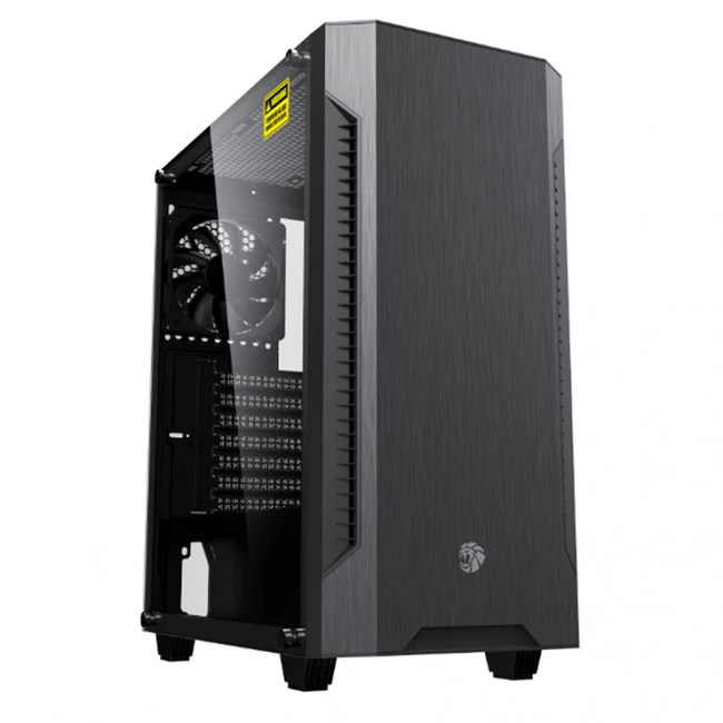 Корпус GameMax Fortress TG Black 1126-3602R0022 Mid-Tower