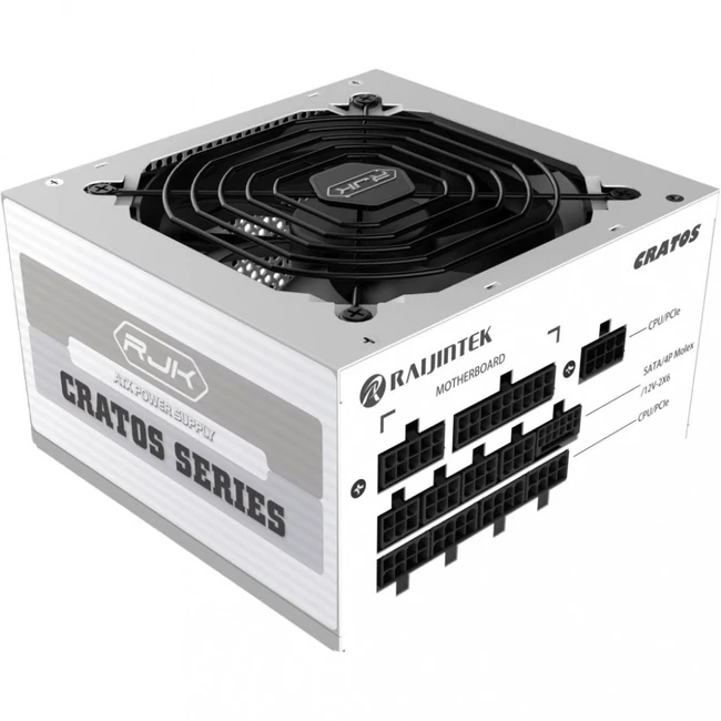 Блок питания Raijintek CRATOS, 80+ Gold, white 0R30B00006 1000 Вт