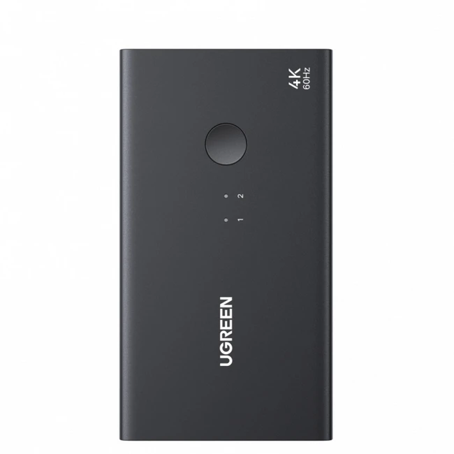 Аксессуар для ПК и Ноутбука UGREEN KVM Switch HDMI+USB 3.0, 2 входа, 1 выход 0014525