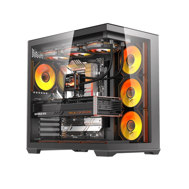 Корпус darkFlash C280 Black DF-C280-EATX-BK Mid-Tower
