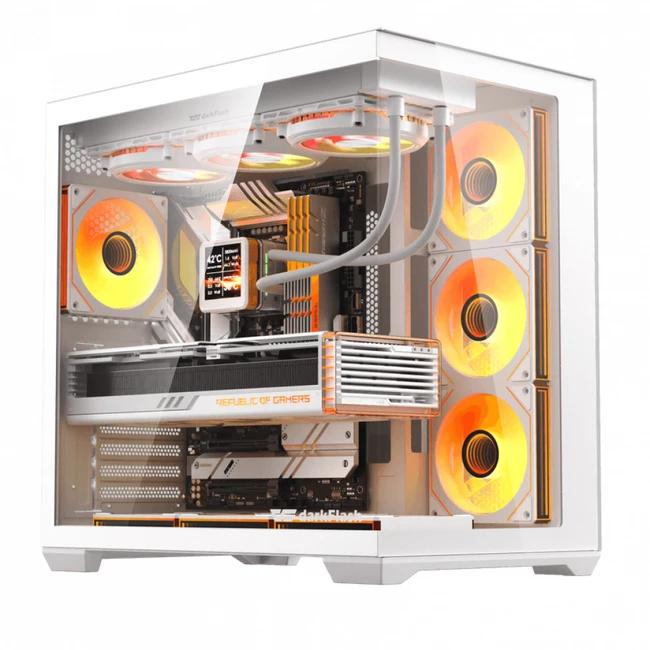 Корпус darkFlash C280 White DF-C280-EATX-WH Mid-Tower