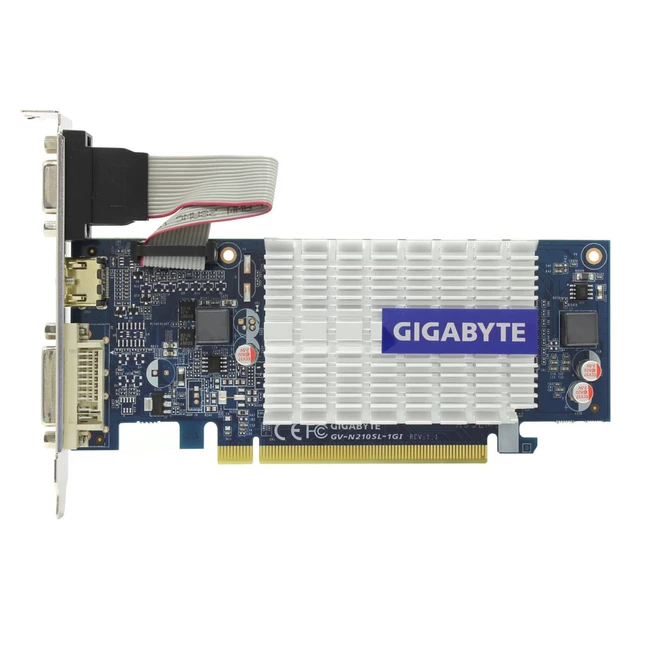 Видеокарта Gigabyte GeForce 210 1024 Мб DDR3 GV-N210D3 -1GI 6.0 1 ГБ