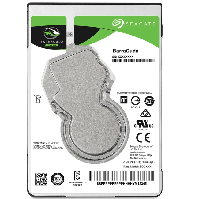 Жесткий диск Seagate Momentus Thin 500GB SATA 2.5" 5400RPM 128Mb ST500LM030 HDD (классические), 500 ГБ, 2.5 дюйма, SATA