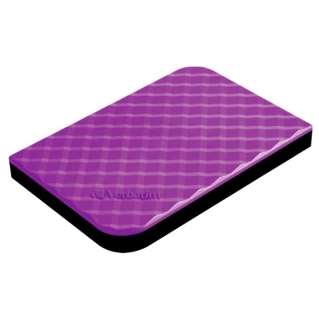 Внешний жесткий диск Verbatim 1TB Store 'n' Go Style, 2.5", USB 3.0, Фиолетовый 53212 (1 ТБ)