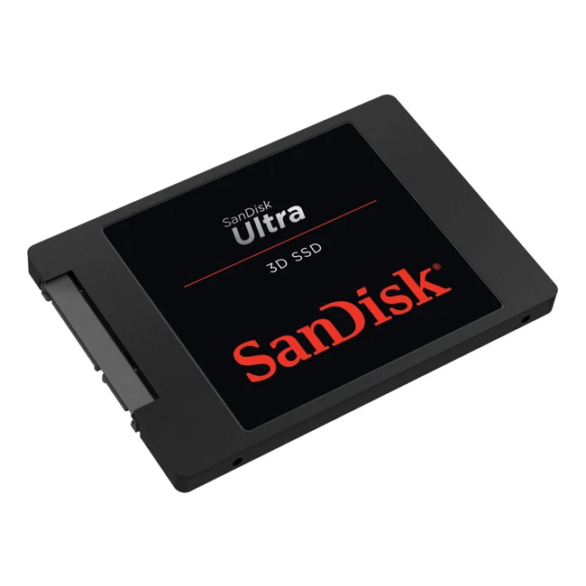 Жесткий диск SanDisk 1TB Ultra 3D SDSSDH3-1T00-G25 SSD (твердотельные), 1 ТБ, 2.5 дюйма, SATA