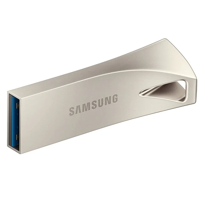 USB флешка (Flash) Samsung BAR Plus 256GB - Silver MUF-256BE3/APC 256 ГБ