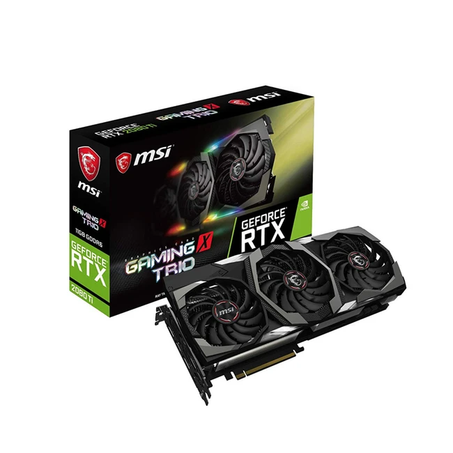 Видеокарта MSI GeForce RTX 2080 TI GAMING X TRIO 11 ГБ