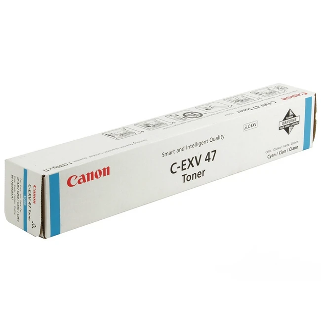 Лазерный картридж Canon C-EXV47 голубой 8517B002