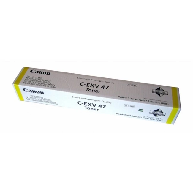 Лазерный картридж Canon C-EXV47 желтый 8519B002