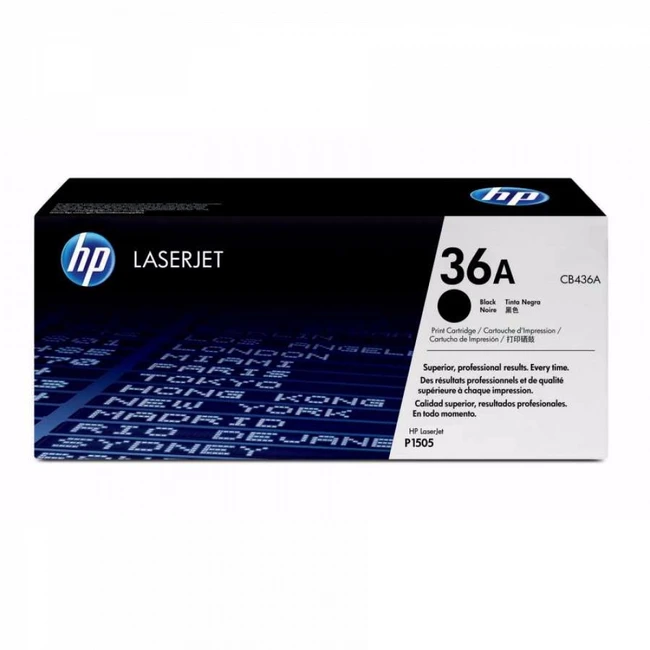 Лазерный картридж HP 36A черный CB436A