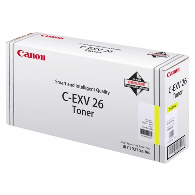 Тонер Canon C-EXV 26 Yellow 1657B006