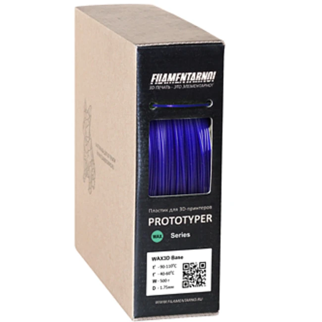 Расходный материалы для 3D-печати Filamentarno! 3D Prototyper T-Soft пластик Filamentarno! фиолетовый/1.75мм/750гр PTS175Ф750