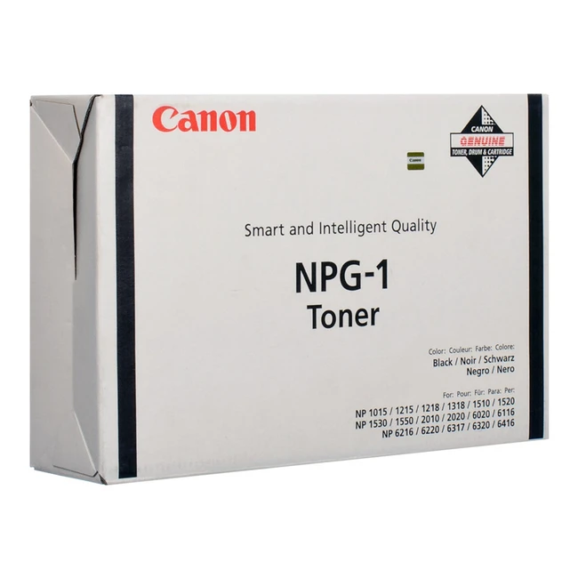 Лазерный картридж Canon NP G1 Toner черный 1372A005