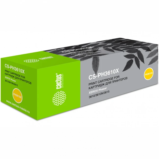 Лазерный картридж Cactus PH3610X CS-PH3610X