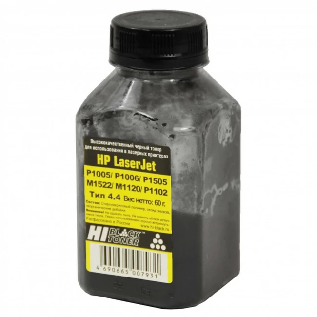 Струйный картридж NetProduct Тонер Black, 60 г, банка 2010408502