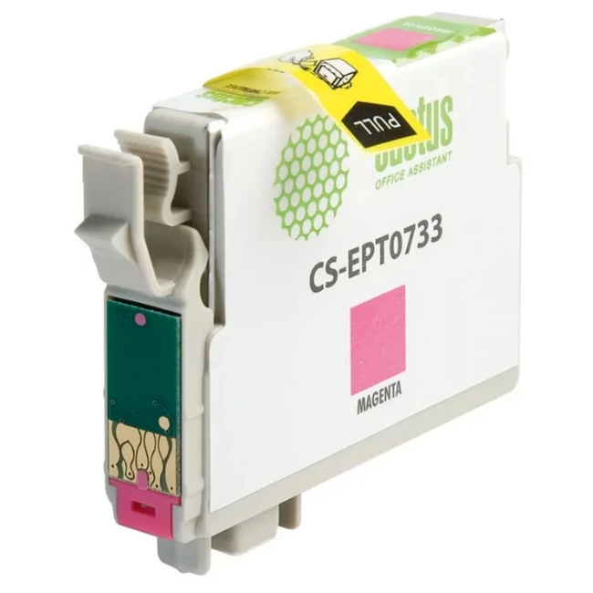 Струйный картридж Cactus CS-EPT0733 пурпурный