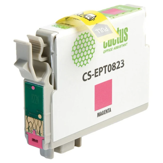 Струйный картридж Cactus CS-EPT0823 пурпурный