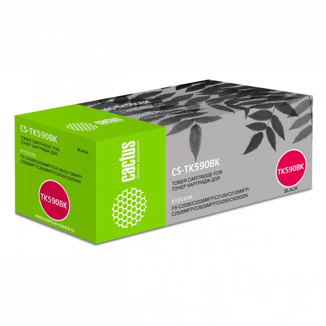 Картридж для плоттеров Cactus CS-TK590BK