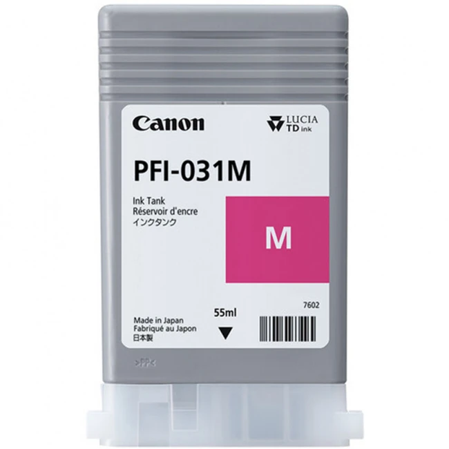 Картридж для плоттеров Canon PFI-031M Пурпурный 55 мл 6265C001