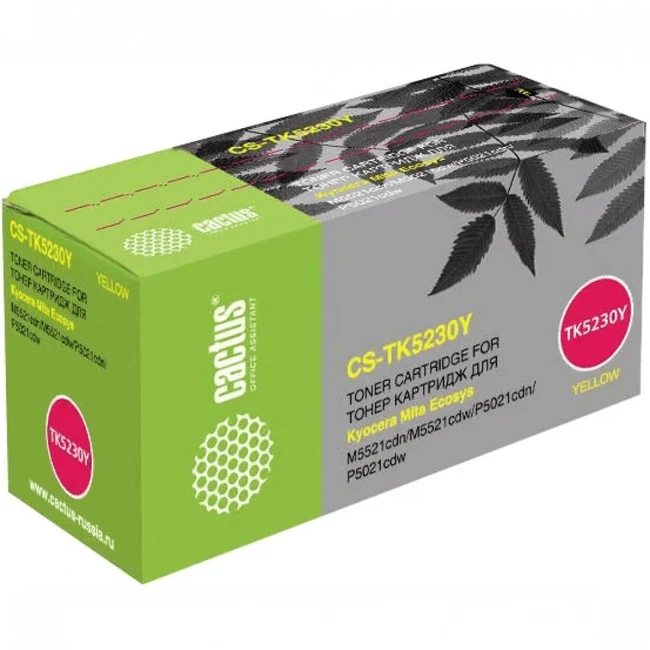 Картридж для плоттеров Cactus CS-TK5230Y