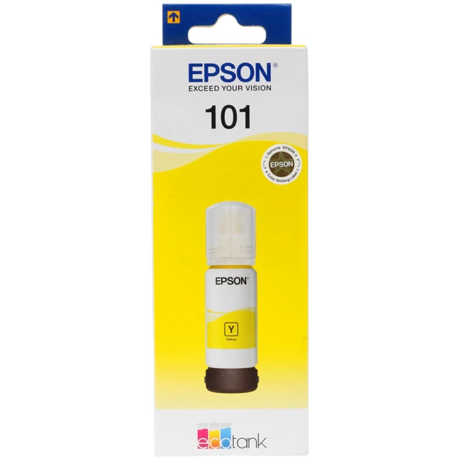 Струйный картридж Epson L101 желтый C13T03V44A