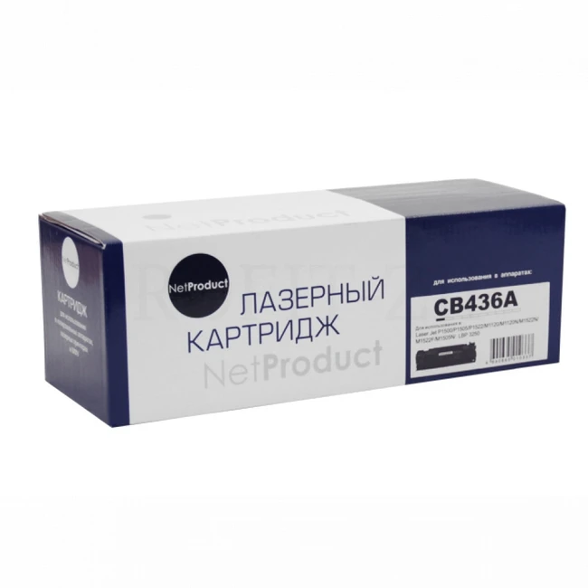 Лазерный картридж NetProduct N-CB436A 99153133120
