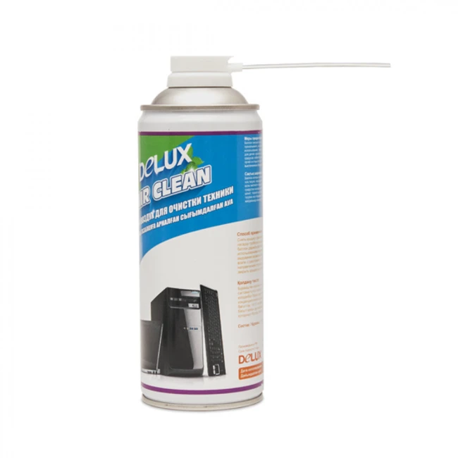 Delux Сжатый воздух для чистки Delux Air Clean, 400мл