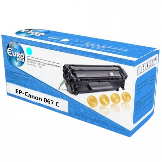 Лазерный картридж Euro Print EP-067 Cyan (1,25K)