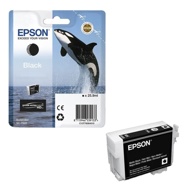 Струйный картридж Epson T7601 (photo black) C13T76014010