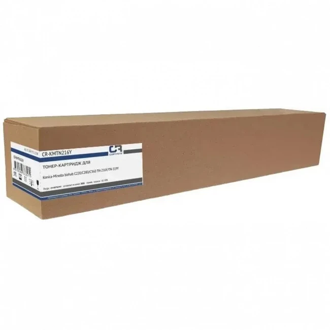 Тонер COPYRITE Картридж лазерный CR-KMTN216Y TN-216Y/TN-319Y желтый