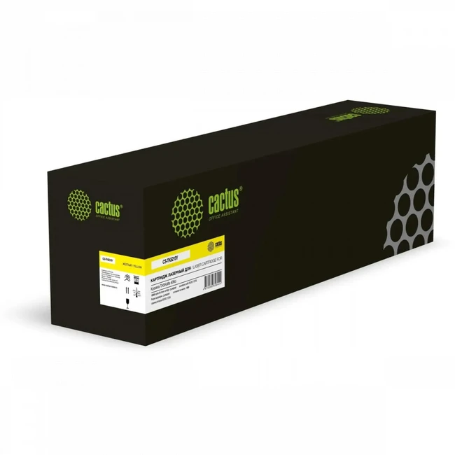 Лазерный картридж Cactus Картридж лазерный Cactus CS-TK5215Y желтый