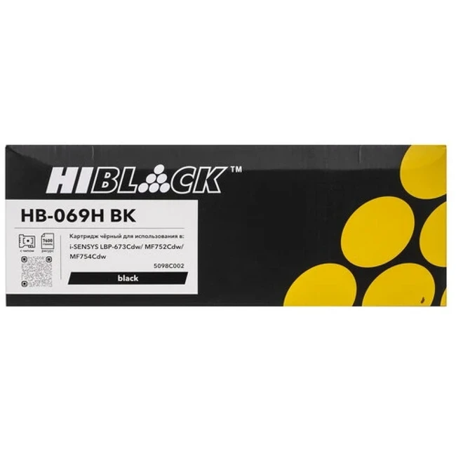 Лазерный картридж Hi-Black HB-069H-BK