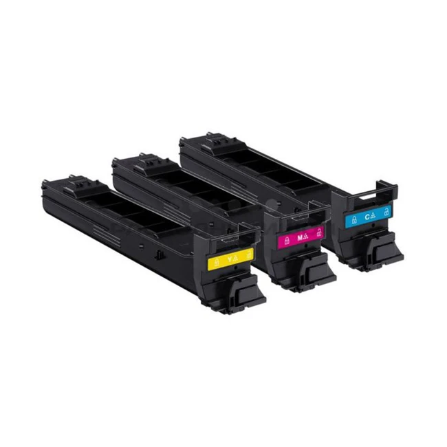 Лазерный картридж Konica Minolta Magicolor 4690/4690MF/4695MF красный+синий+желтый 8k A0DKJ52