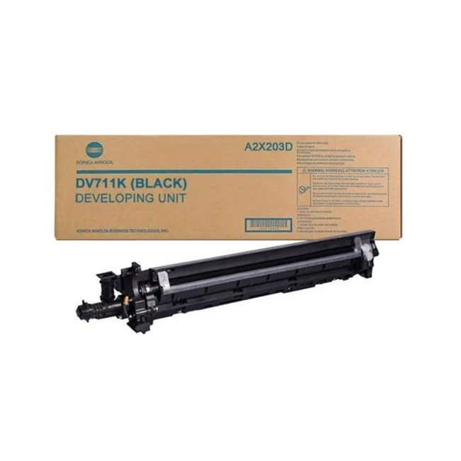 Девелопер Konica Minolta C654/C754/Pro C754 DV-711K, Черный A2X203D