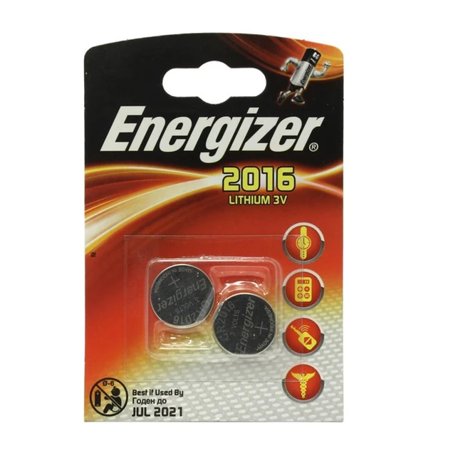 Батарейка Energizer CR2016 - 2 штуки (Блистер) Energizer CR2016 -2 штуки (Блистер)