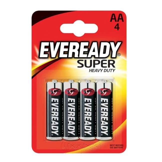 Батарейка 3Cott R6 AA Eveready SHD - 4 штуки (Блистер)