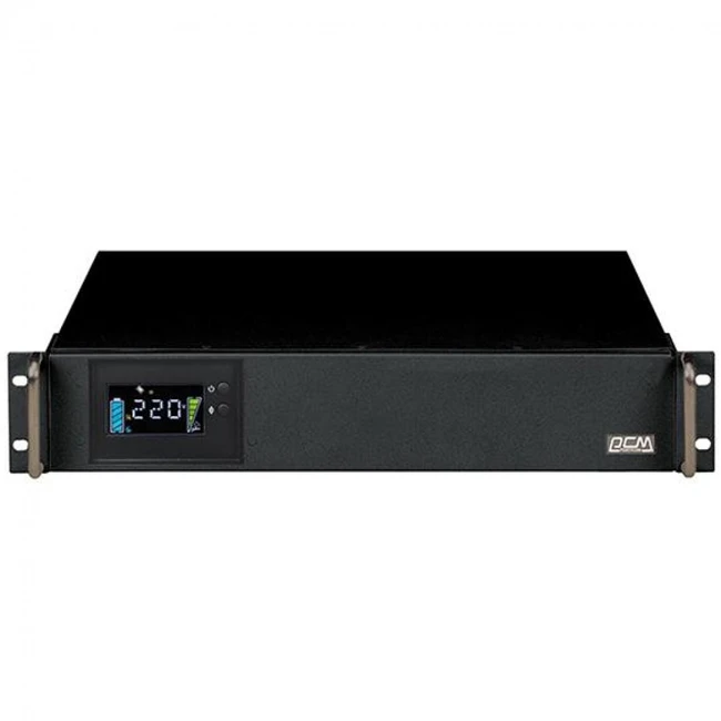 Источник бесперебойного питания Powercom King Pro RM KIN-1200AP LCD 1200 ВА, 960 Вт