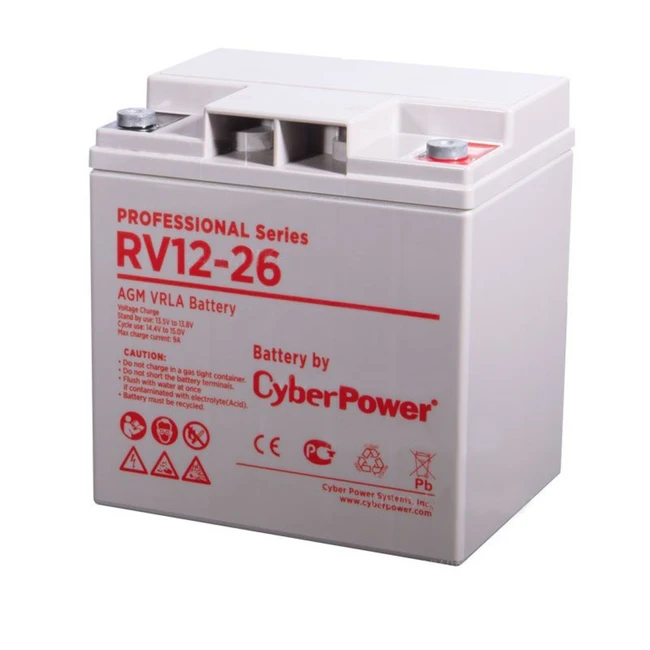 Сменные аккумуляторы АКБ для ИБП CyberPower RV 12-26 12 В