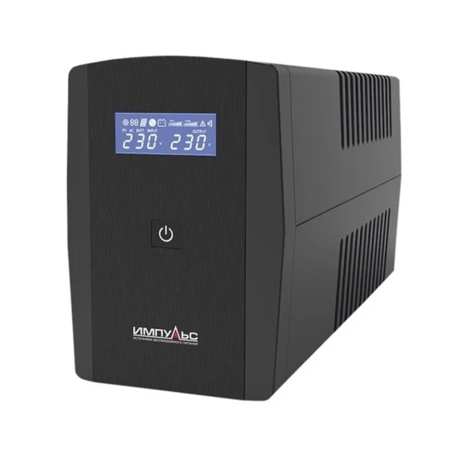 Источник бесперебойного питания Импульс ЮНИОР СМАРТ 1500 JS15223 1500 ВА, 900 Вт