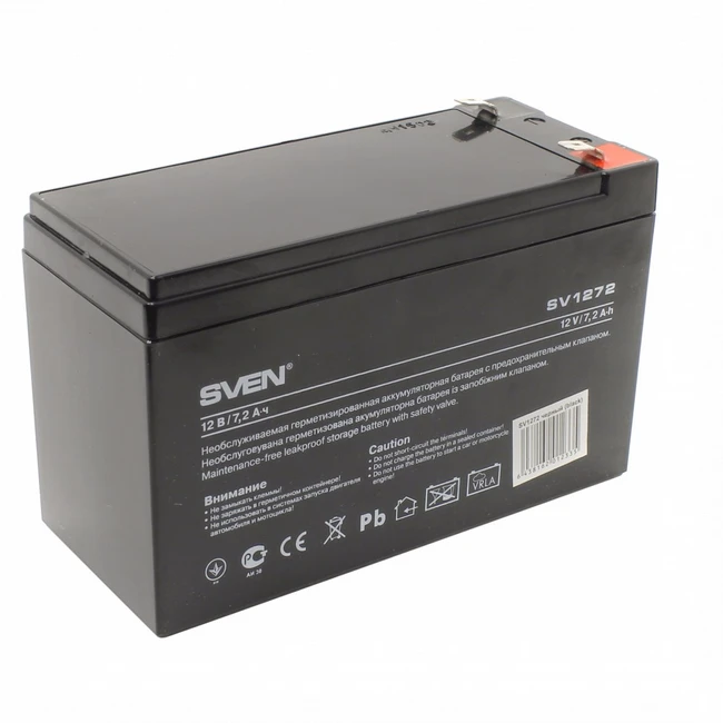 Сменные аккумуляторы АКБ для ИБП Sven SV 12V7.2Ah SV-012335 12 В